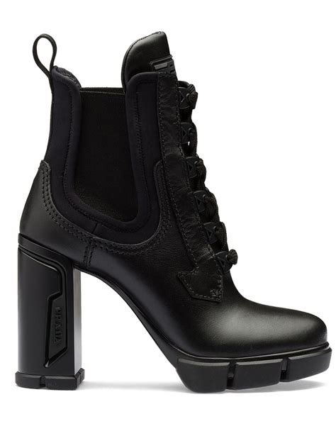 how much do prada boots cost|prada chunky heel ankle boots.